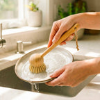 Bamboo Kitchen Dish Scrubber