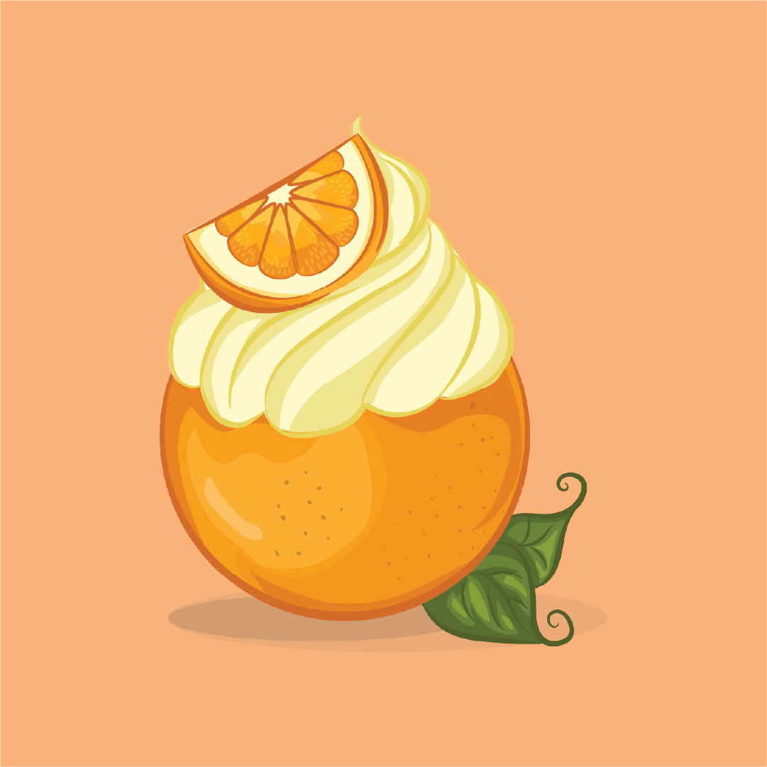 Orange Cream: 4OZ